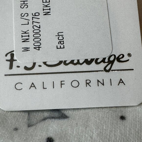 NWT P.J. SALVAGE Crewneck Long Sleeve Pajama Lounge Top Ivory & Gray Sta… - Picture 10 of 15